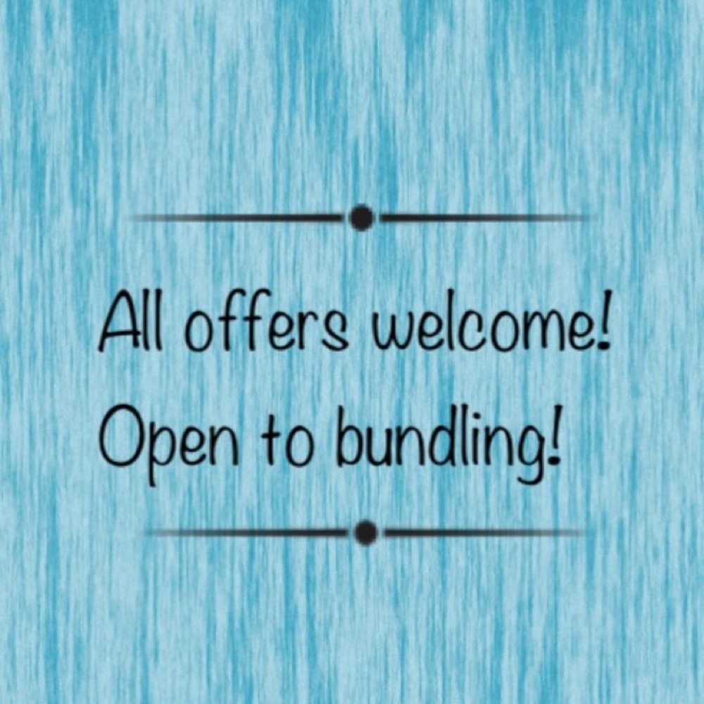 Open to offers and bundling!